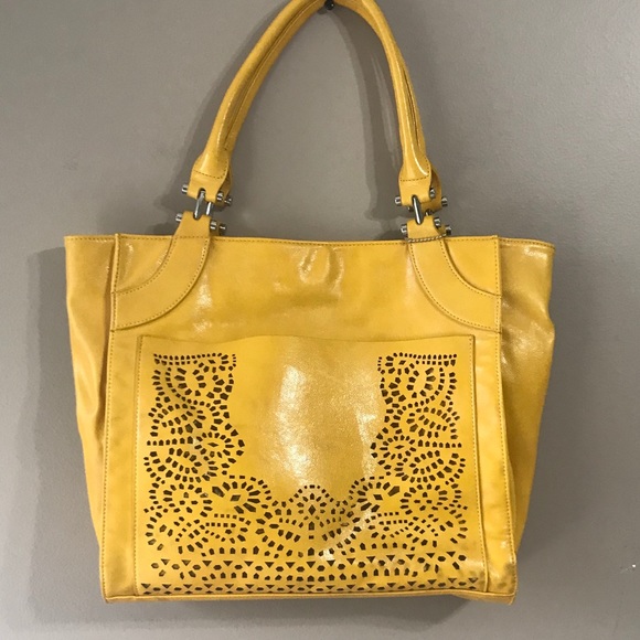 big buddha yellow purse